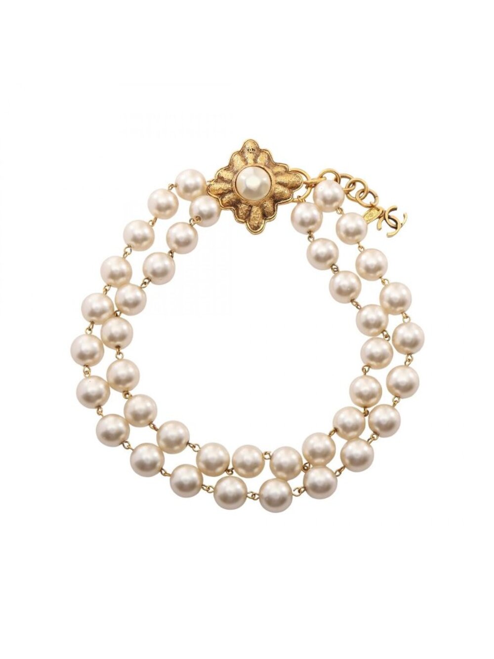 Chanel Necklace CC Logo